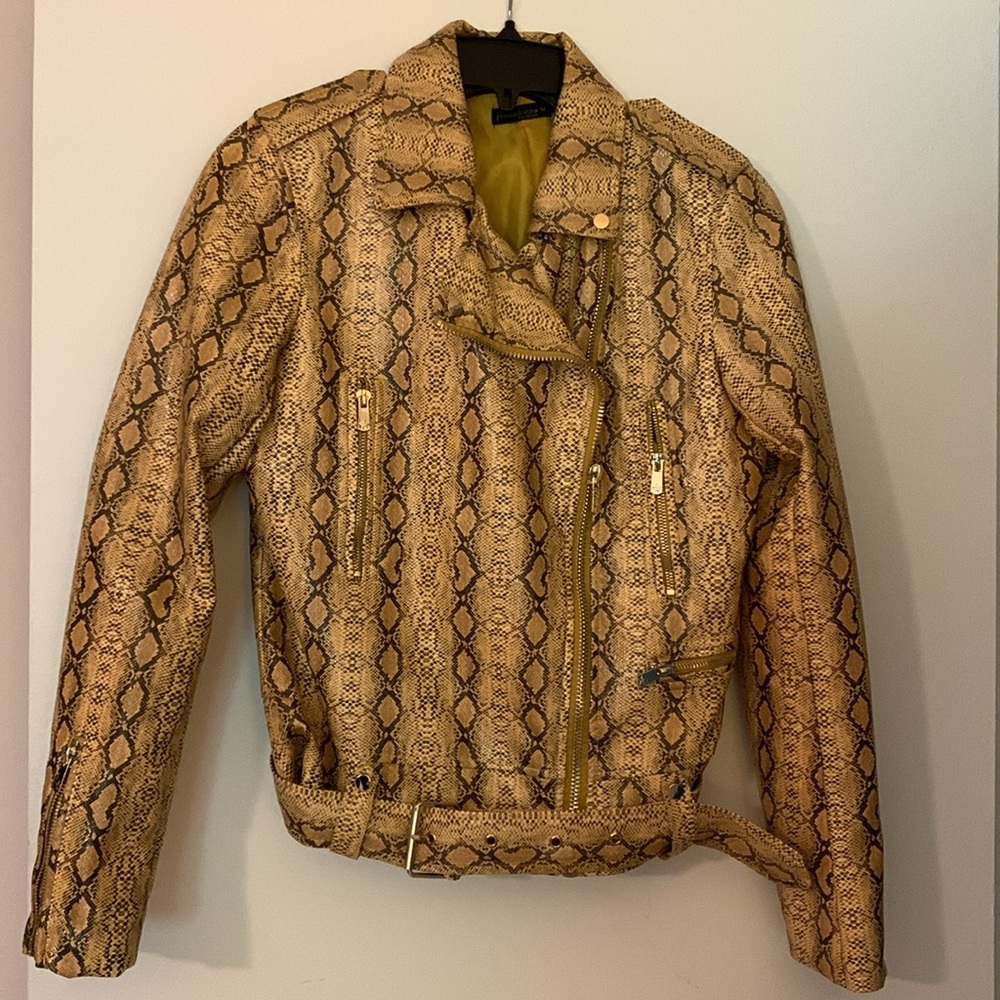 Primadonna Collection leather jacket yellow
